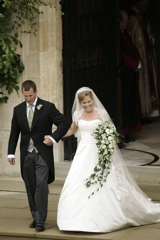 在2008年,来自加拿大的autumn kelly与英女王长孙举行婚礼,新娘穿上了