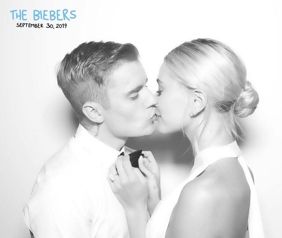 justin bieber和hailey bieber终於举行婚礼!