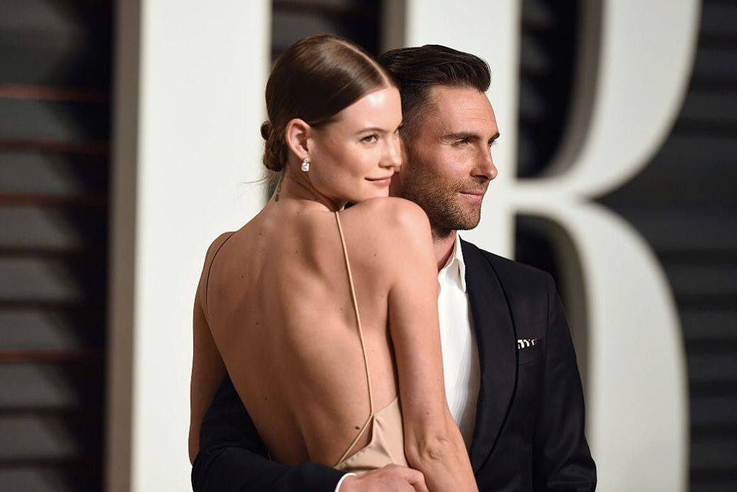 Adam Levine, Behati Prinsloo Adam Levine, Behati Prinsloo