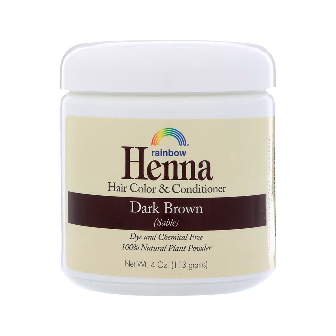 Henna Hair Color & Conditioner #Dark Brown 染髮劑 Henna Hair Color & Conditioner #Dark Brown 染髮劑