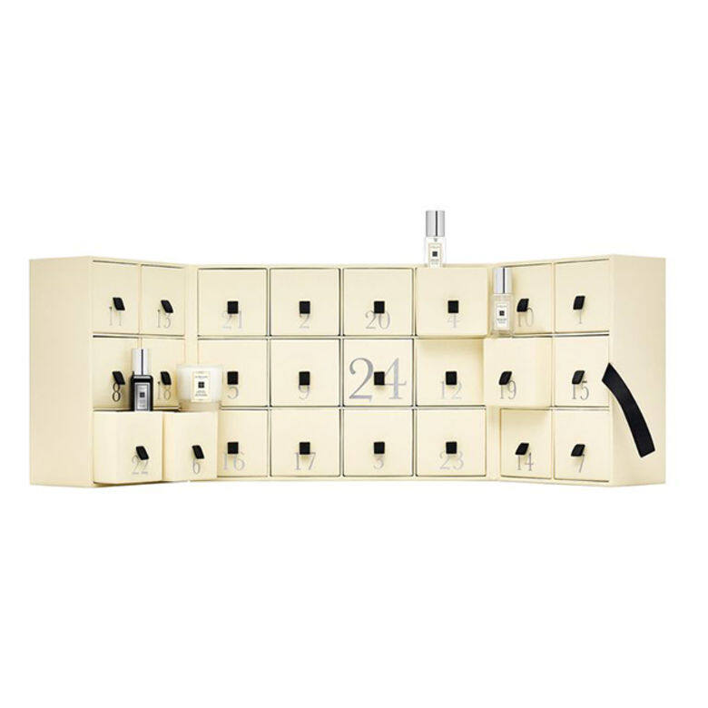 聖誕倒數日曆又怎少得香氛品牌Jo Malone London!品牌今年推出的Advent Calendar內含24款 聖誕倒數日曆又怎少得香氛品牌Jo Malone London!品牌今年推出的Advent Calendar內含24款