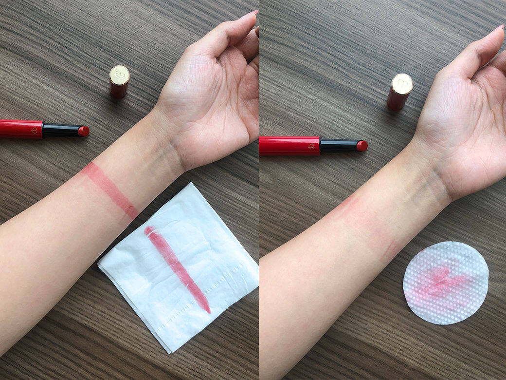 用後感:「唇膏質感細緻幼滑,滋潤度十分高,幼細的筆芯頭能準確勾劃唇形 用後感:「唇膏質感細緻幼滑,滋潤度十分高,幼細的筆芯頭能準確勾劃唇形