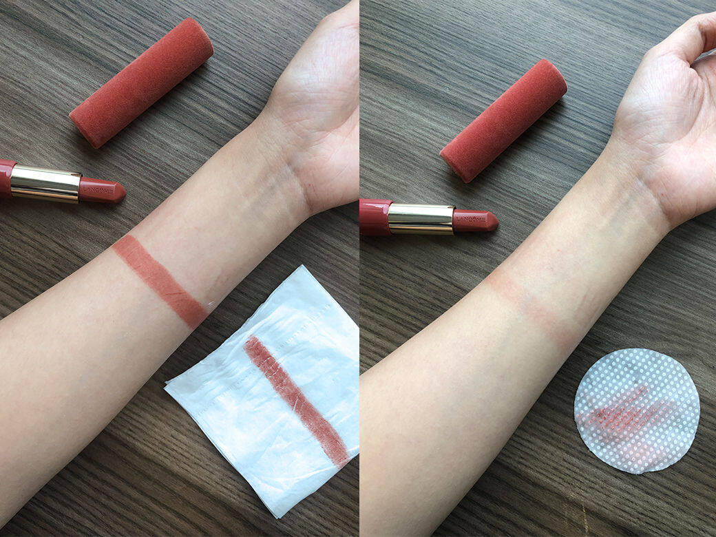 用後感:「絲絨包裝優雅大方,磚紅色調相當顯白,不論是日常妝容還是隆重 用後感:「絲絨包裝優雅大方,磚紅色調相當顯白,不論是日常妝容還是隆重