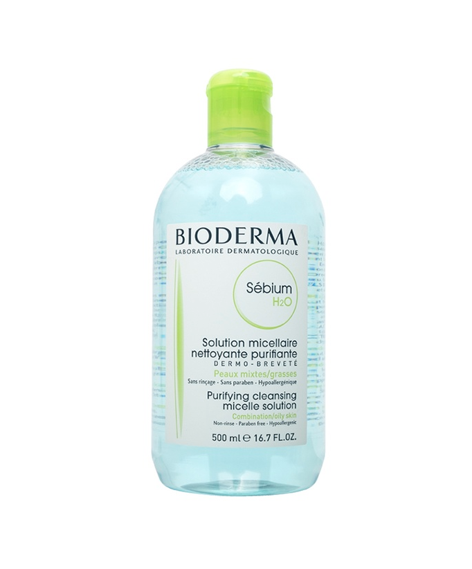 Purifying cleansing micelle solution 控油卸妝潔膚水 500ml Purifying cleansing micelle solution 控油卸妝潔膚水 500ml