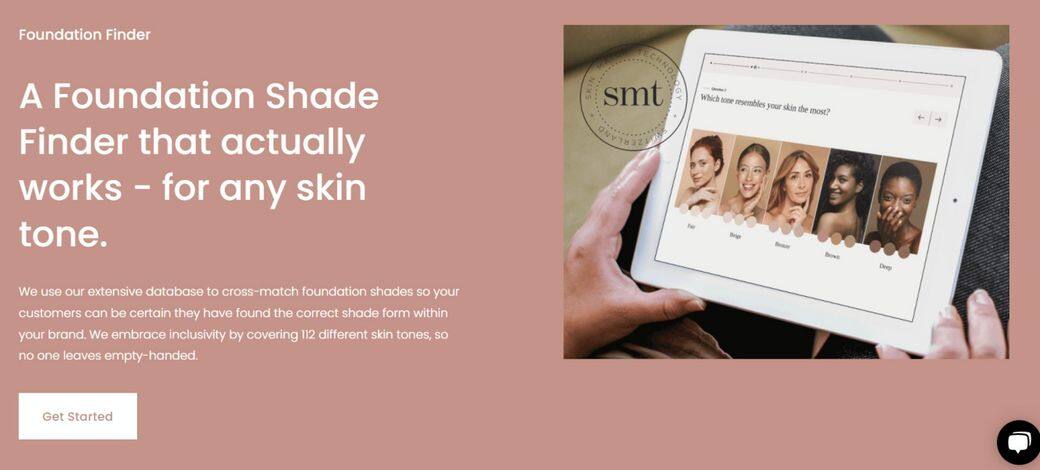 由瑞士人Estella Benz 編製的人工智能美容軟件，為美容彩妝品牌和零售商提供
