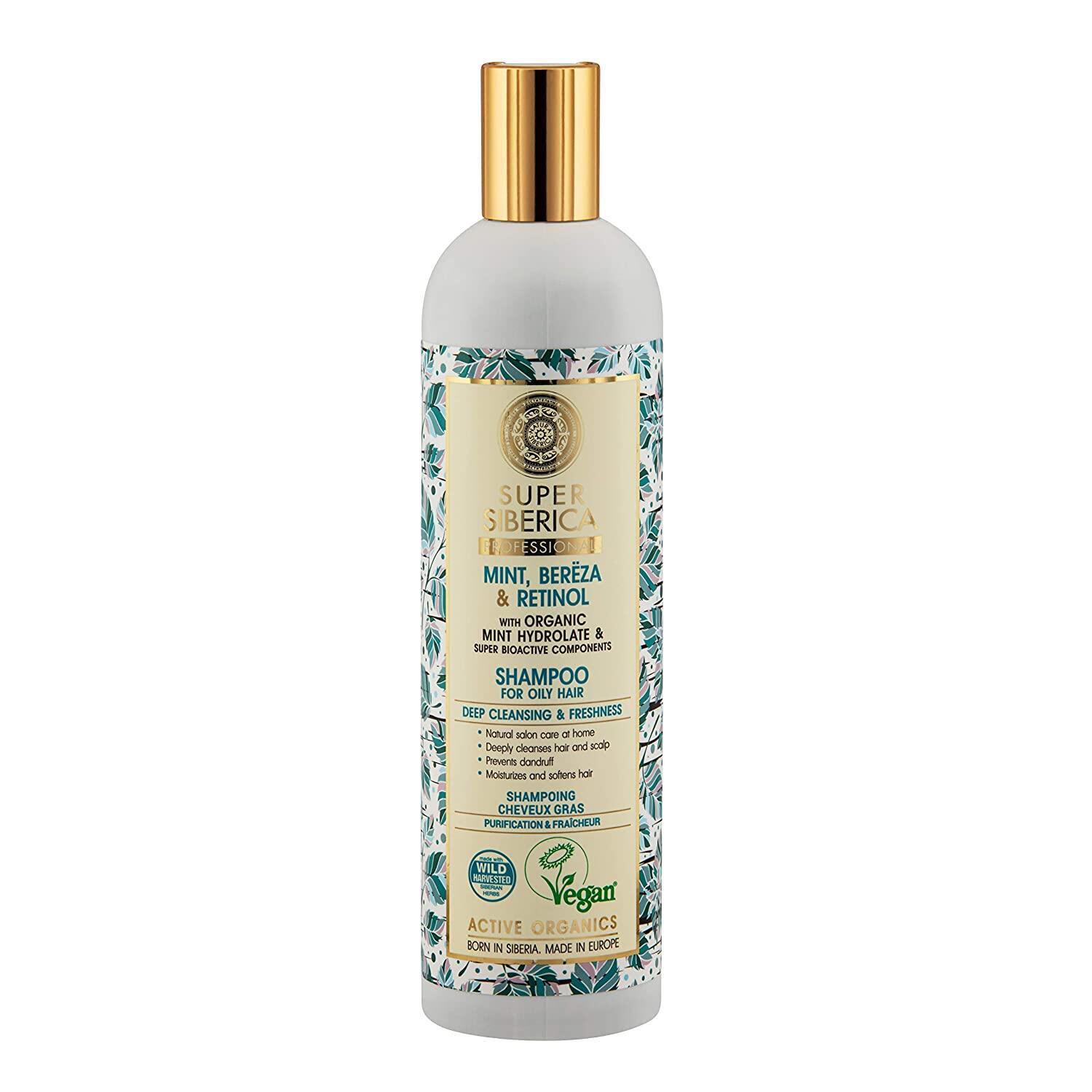 Super Mint bereza & Retinol Natural Shampoo 專業系列有機薄荷洗髮水