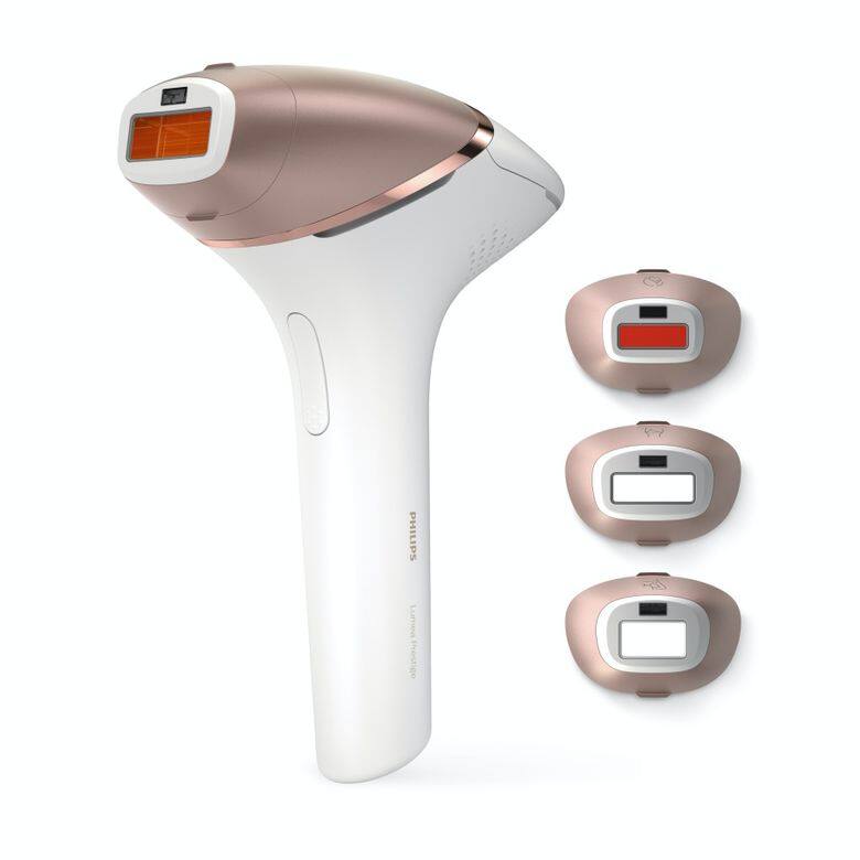 Philips Lumea Prestige 幾乎是世上首部具備弧形配件的彩光儀器,由皮膚科醫生共同研 Philips Lumea Prestige 幾乎是世上首部具備弧形配件的彩光儀器,由皮膚科醫生共同研