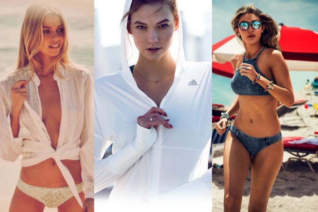 塑身 , 運動 , Karlie Kloss , Gigi Hadid 塑身 , 運動 , Karlie Kloss , Gigi Hadid
