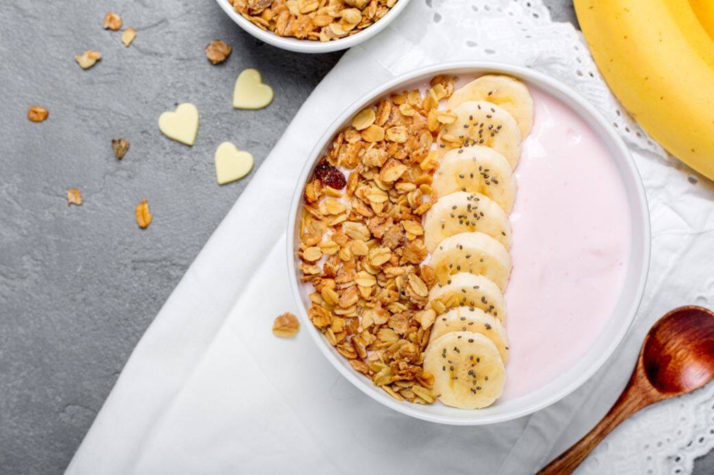 乳酪,香蕉,smoothies 乳酪,香蕉,smoothies