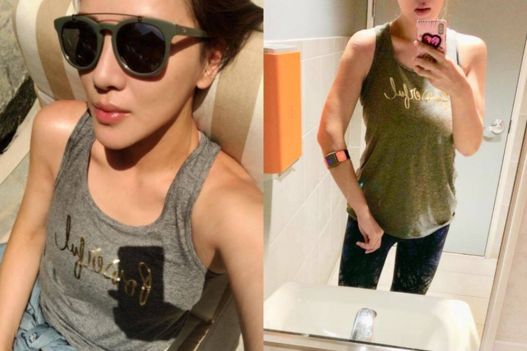 最近小禎與朋友外遊,Facebook相片更驚現鎖骨,瘦了幾個身位,V面重現 最近小禎與朋友外遊,Facebook相片更驚現鎖骨,瘦了幾個身位,V面重現