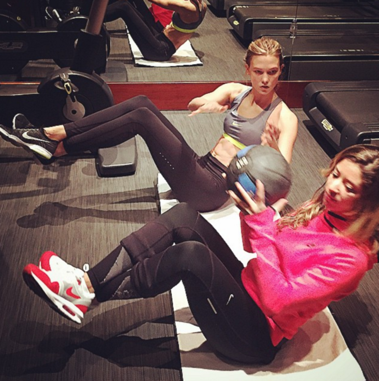 Karlie Kloss, fitness, 塑身, 運動 Karlie Kloss, fitness, 塑身, 運動