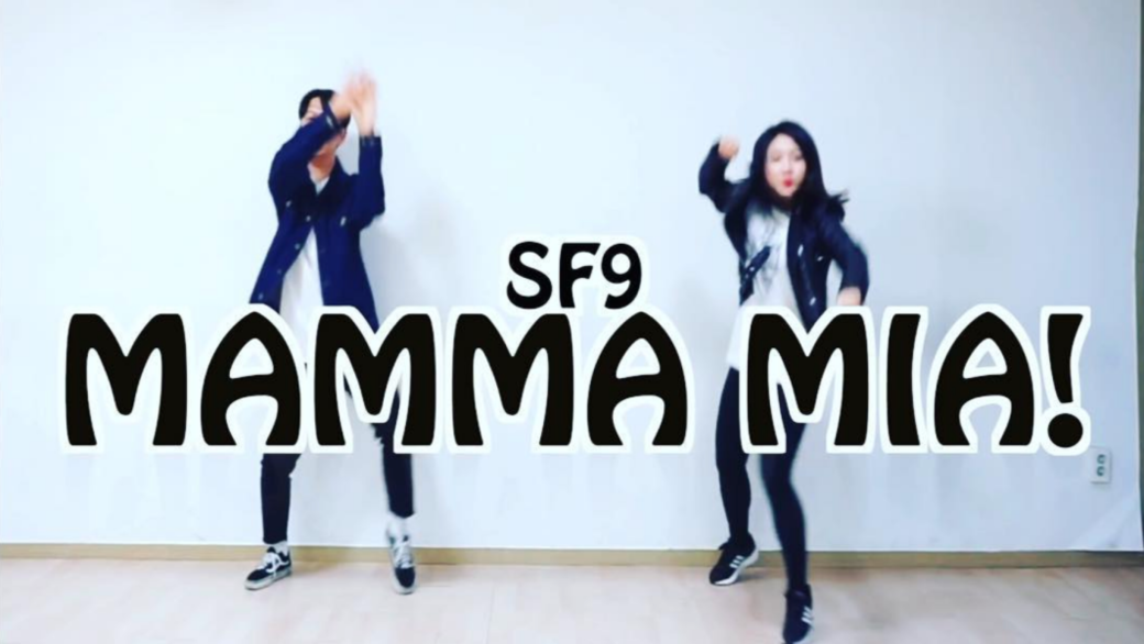 連韓國男團SF9的《Mama Mia》都有得跳，早前風靡韓國。