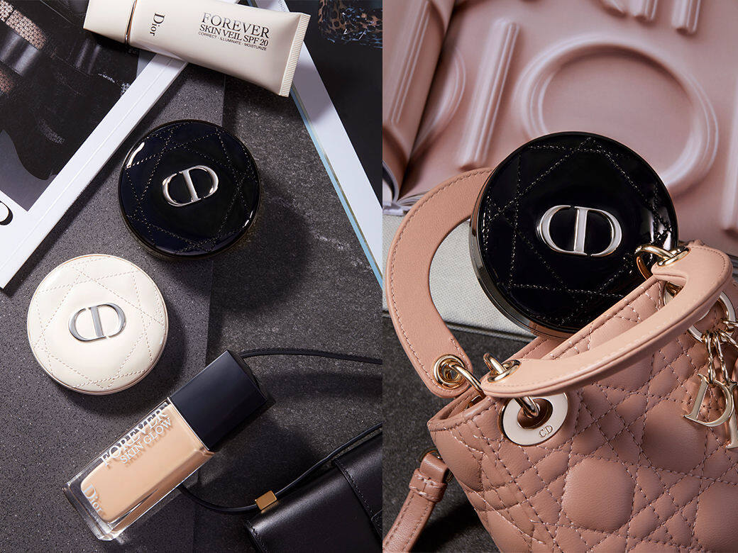 絕美時尚皮革粉盒、鏡面銀CD標誌!今夏必收Dior「黑白雙氣墊」顏值、實力兼備一拍亮出水潤光感肌! 絕美時尚皮革粉盒、鏡面銀CD標誌!今夏必收Dior「黑白雙氣墊」顏值、實力兼備一拍亮出水潤光感肌!