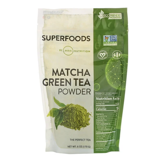 MRM, 抹茶綠茶粉,6 盎司(170 克) MRM, 抹茶綠茶粉,6 盎司(170 克)