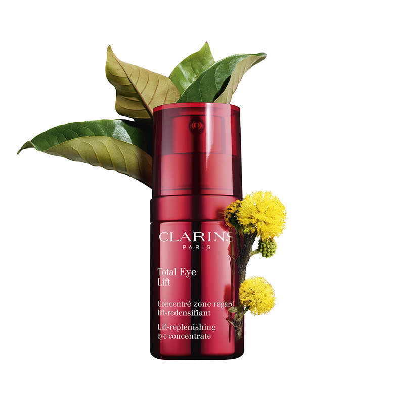 Clarins Total Eye Lift 提拉撫紋全效眼霜蘊含兩款速效大眼植物配方-卡西花蠟萃取 Clarins Total Eye Lift 提拉撫紋全效眼霜蘊含兩款速效大眼植物配方-卡西花蠟萃取