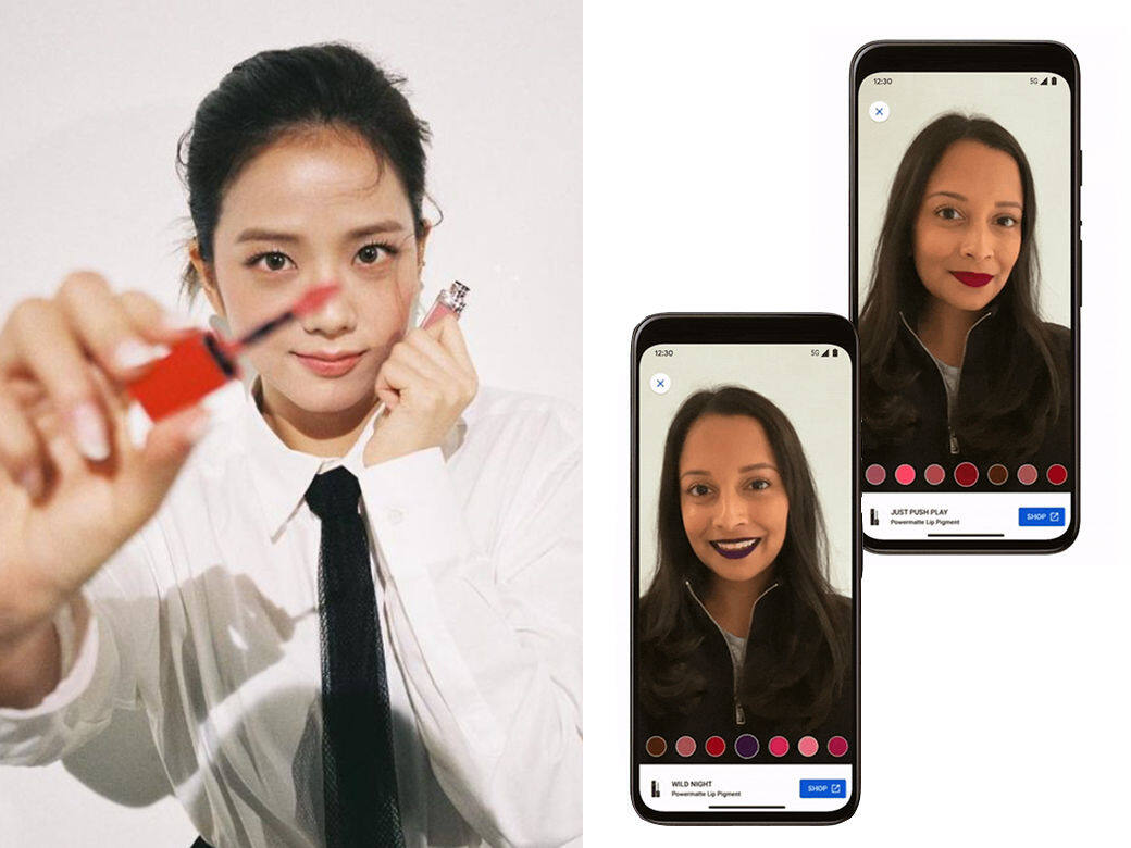 如何選粉底色號？Google推出AR虛擬化妝體驗輕鬆選對粉底、唇膏色號！