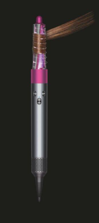 Dyson Airwrap™造型器運用空氣力學原理- 康達效應,在髮捲周圍形成旋轉氣流,令髮 Dyson Airwrap™造型器運用空氣力學原理- 康達效應,在髮捲周圍形成旋轉氣流,令髮