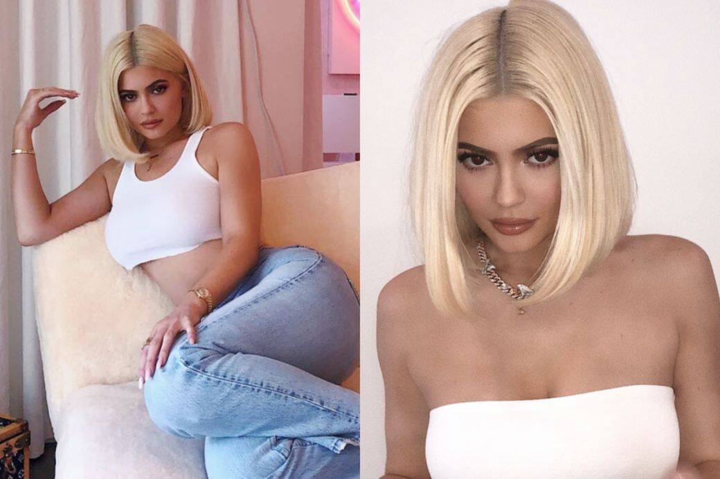Glass hair「玻璃髮」的代表人物包括Kylie Jenner Glass hair「玻璃髮」的代表人物包括Kylie Jenner