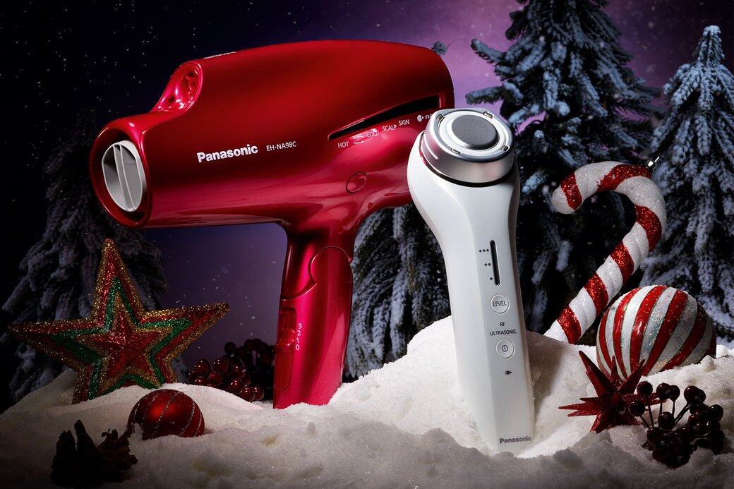 Panasonic, 聖誕, 禮物, 礦物納米離子護髮風筒, RF超聲波緊緻器