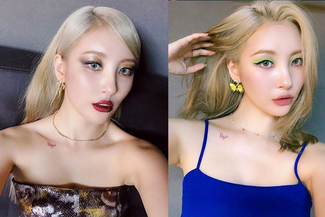 不少韓星都愛以偏淺髮色示人,以宣美SUNMI為例最近為了宣傳新歌,就把一 不少韓星都愛以偏淺髮色示人,以宣美SUNMI為例最近為了宣傳新歌,就把一