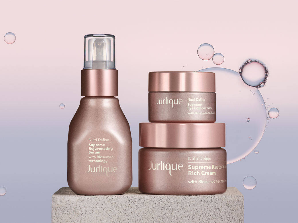 Jurlique 2020年推出全新升級版Nutri-Define Supreme至臻活顏系列。 Jurlique 2020年推出全新升級版Nutri-Define Supreme至臻活顏系列。