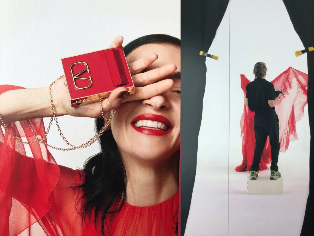Valentino Beauty登場! 唇膏粉底外必搶經典Valentino紅搭配金色Logo Go Clutch蜜粉唇膏盒 Valentino Beauty登場! 唇膏粉底外必搶經典Valentino紅搭配金色Logo Go Clutch蜜粉唇膏盒