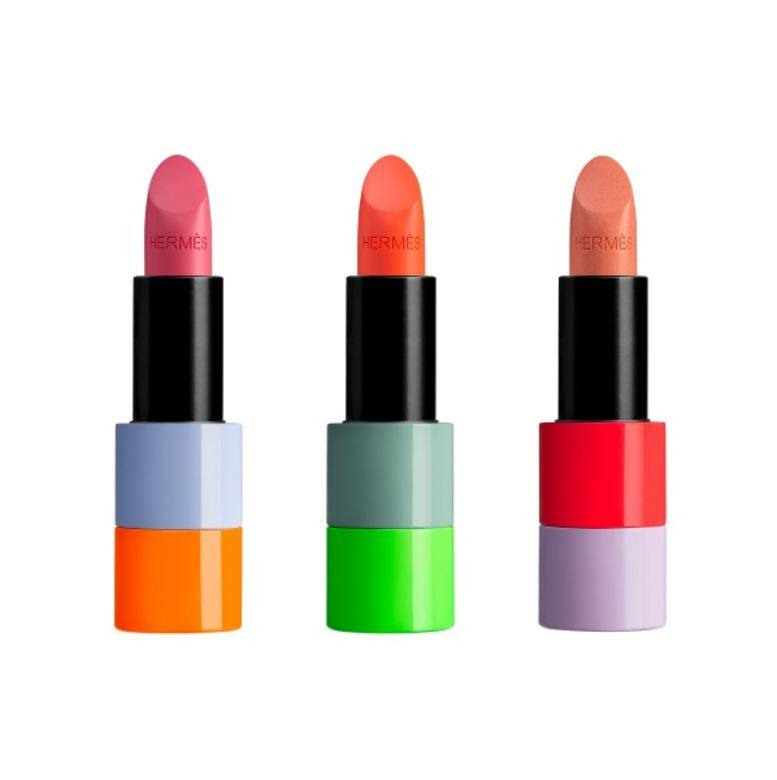 愛馬仕 2022 春夏 Rouge Hermès 唇妝系列剛剛推出，以藝術家的花園為靈感的三種