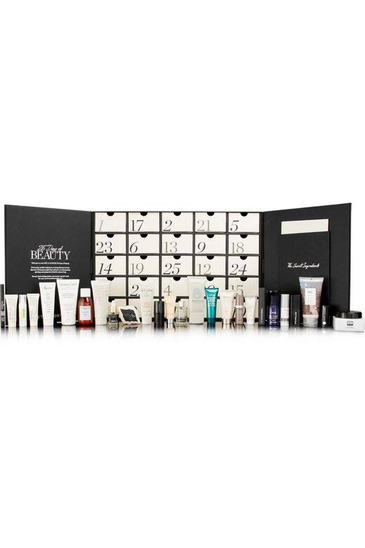NET-A-PORTER 美妝倒數月曆 「25 天美妝禮盒」$1,250這個有25 格的美妝禮盒以簡單 NET-A-PORTER 美妝倒數月曆 「25 天美妝禮盒」$1,250這個有25 格的美妝禮盒以簡單
