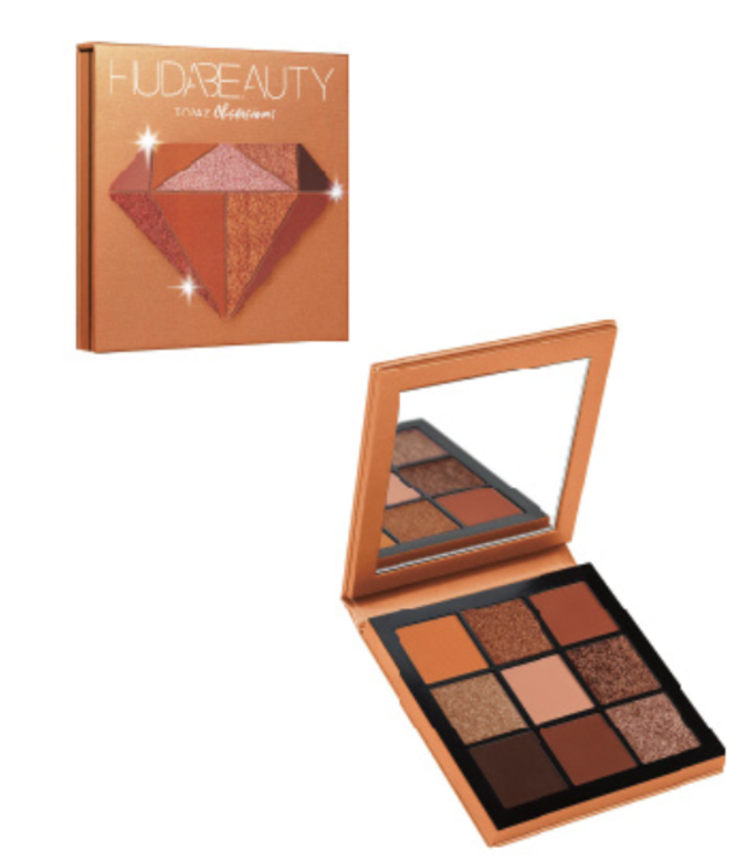 HUDA BEAUTY OBSESSIONS PALETTE TOPAZ USD $27 愛橙色的人大概會對這款眼影盤完全迷戀,橙色調眼影 HUDA BEAUTY OBSESSIONS PALETTE TOPAZ USD $27 愛橙色的人大概會對這款眼影盤完全迷戀,橙色調眼影