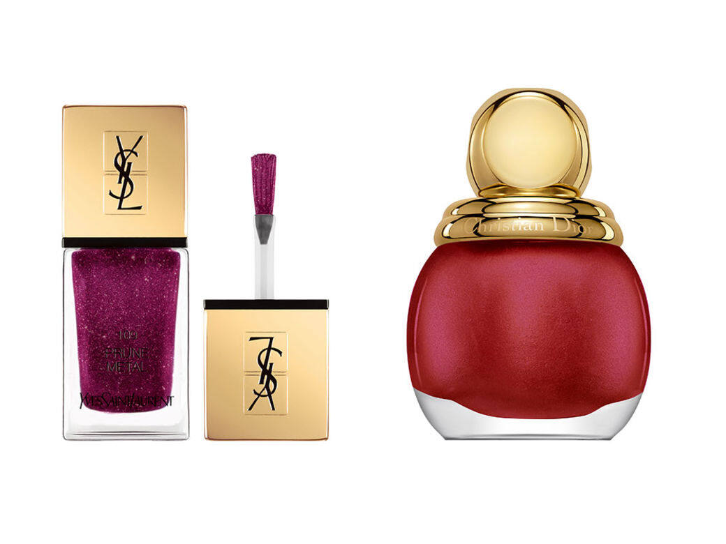 YSL 限量版幻魅甲油 #N109 $210 / DIOR 真彩甲油 #760 $230 YSL 限量版幻魅甲油 #N109 $210 / DIOR 真彩甲油 #760 $230