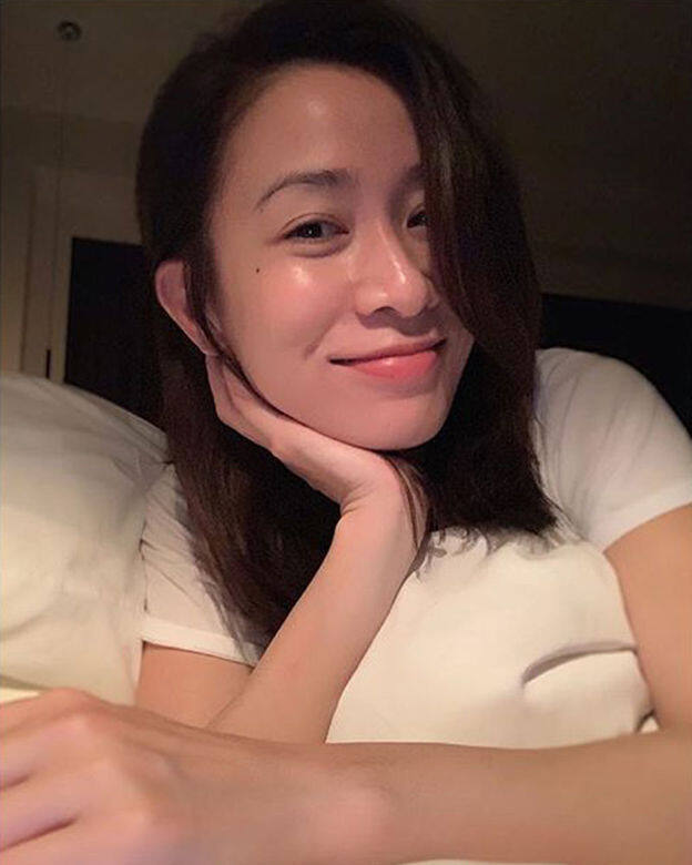 無辜中伏的佘詩曼翌日就在 Instagram 貼出素顏笑臉照 無辜中伏的佘詩曼翌日就在 Instagram 貼出素顏笑臉照