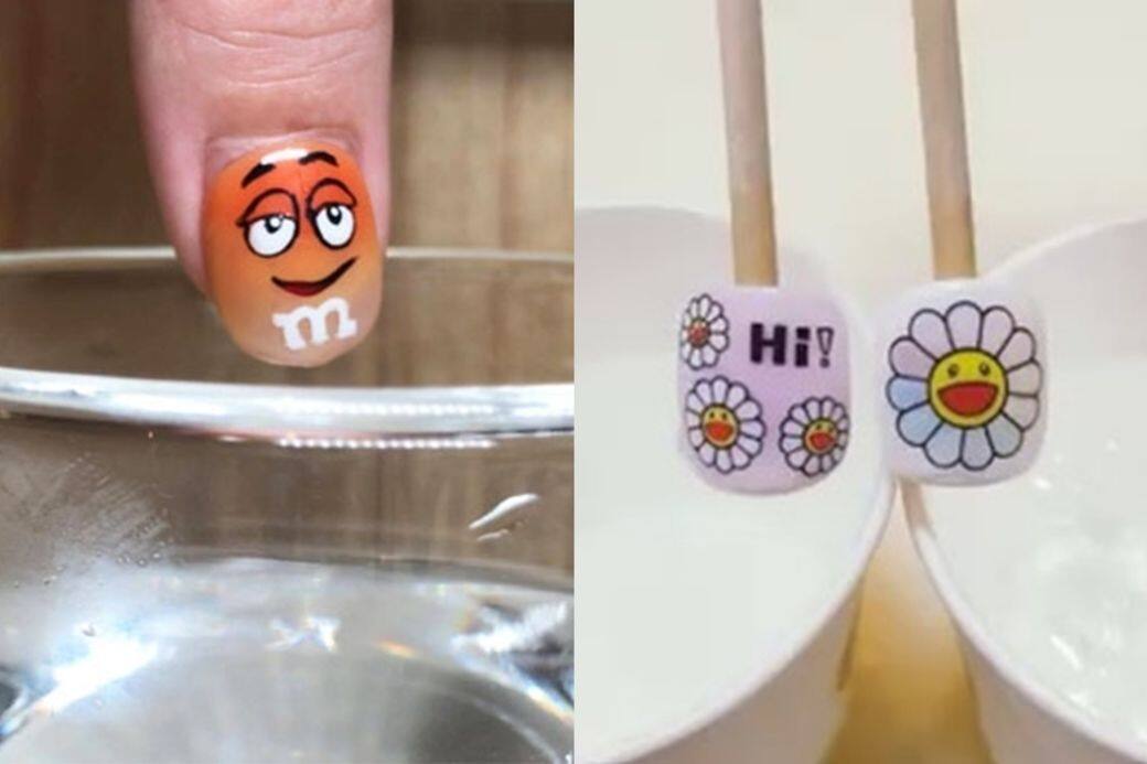指甲, 美甲, 溫感美甲, nail art, 手指 指甲, 美甲, 溫感美甲, nail art, 手指