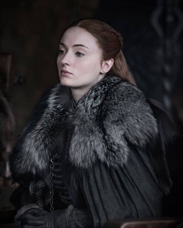 戲份相當重的 Sansa Stark 外表光鮮亮麗