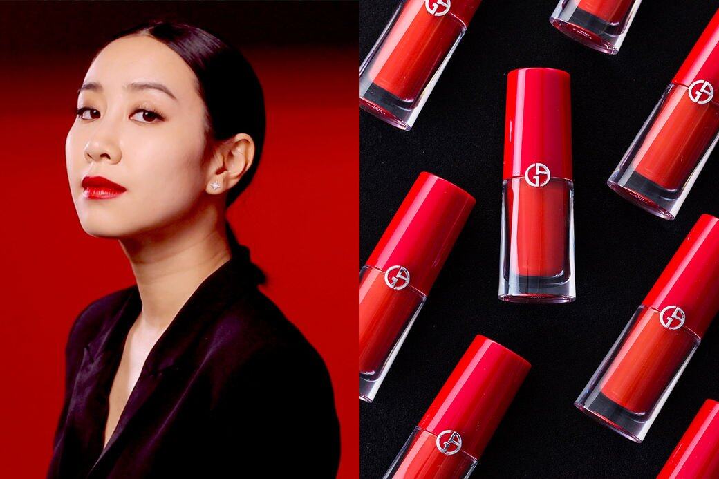GIORGIO ARMANI Beauty, 吳雨霏, 唇膏, Red Lips Week