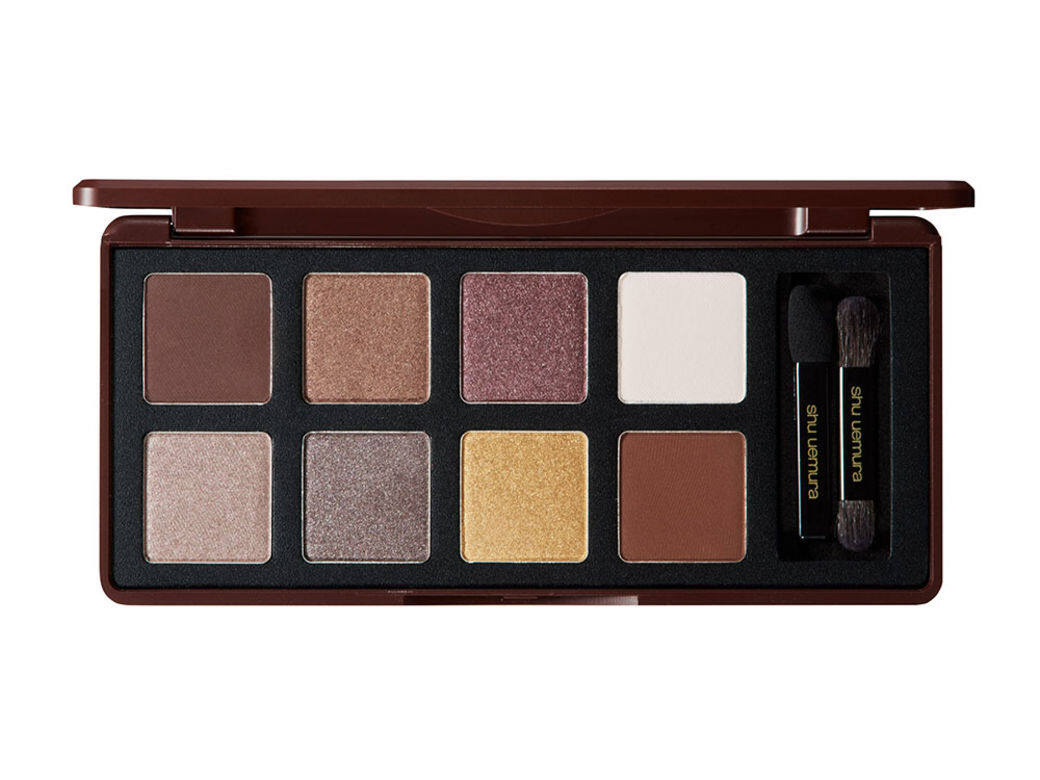 shu uemura x La Maison Du Chocolat ganache & praliné eye palette #dark cacao $500 shu uemura x La Maison Du Chocolat ganache & praliné eye palette #dark cacao $500