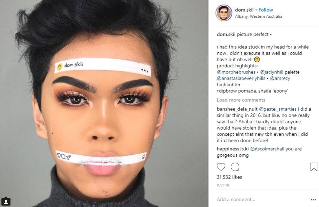 Dominic 說這概念蘊釀了好一陣子,而他在IG 帖文上只以 ” picture perfect “ 兩字帶過,任網民摸索演繹。 Dominic 說這概念蘊釀了好一陣子,而他在IG 帖文上只以 ” picture perfect “ 兩字帶過,任網民摸索演繹。