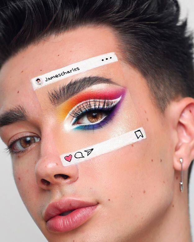 James charles 一圖看清 IG VS 現實對比後,網民應「相」支持,結集成新力量,愈傳愈遠! James charles 一圖看清 IG VS 現實對比後,網民應「相」支持,結集成新力量,愈傳愈遠!