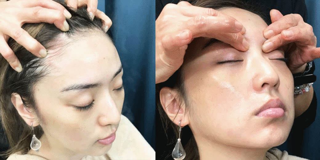 妝前先要肩頸按摩有別於一般化妝師妝前會先敷面膜,菊地美香子會用 妝前先要肩頸按摩有別於一般化妝師妝前會先敷面膜,菊地美香子會用
