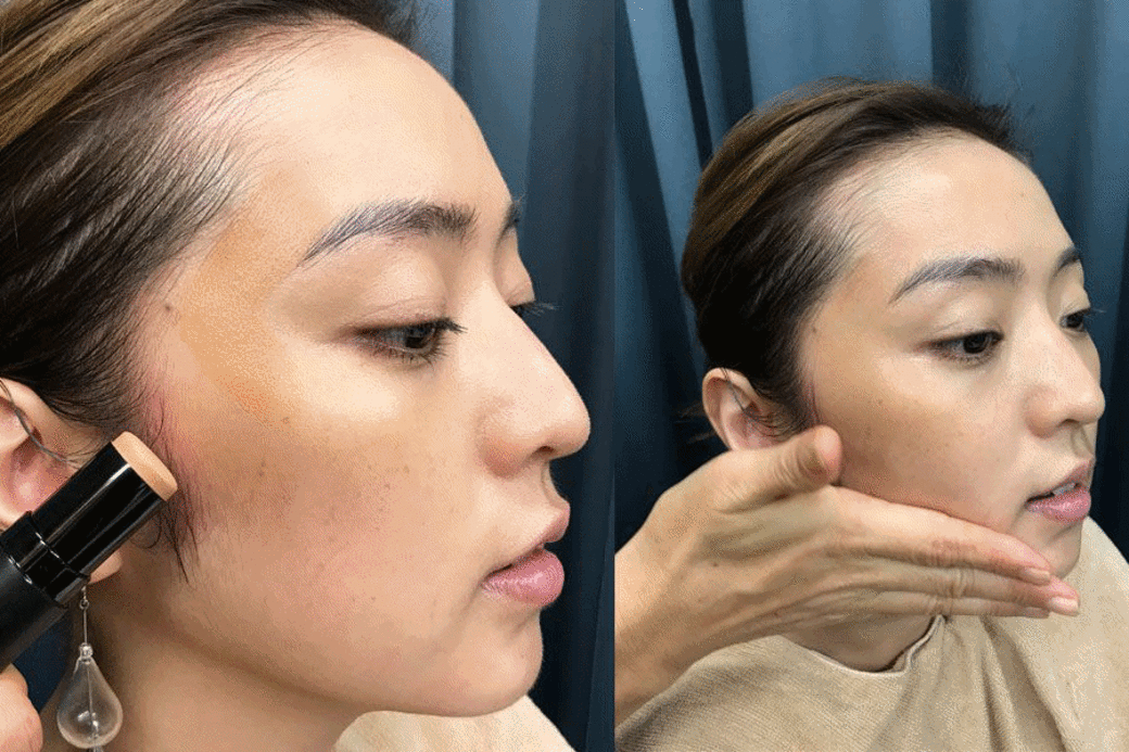 修容關鍵位置菊地美香子老師透露,石原里美會用遮瑕粉妝條修容,在靠 修容關鍵位置菊地美香子老師透露,石原里美會用遮瑕粉妝條修容,在靠