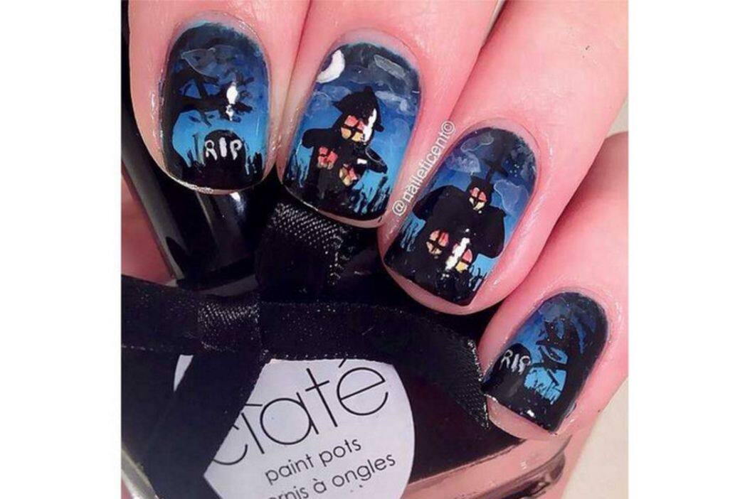 萬聖節, 美甲, 指甲, nail art 萬聖節, 美甲, 指甲, nail art