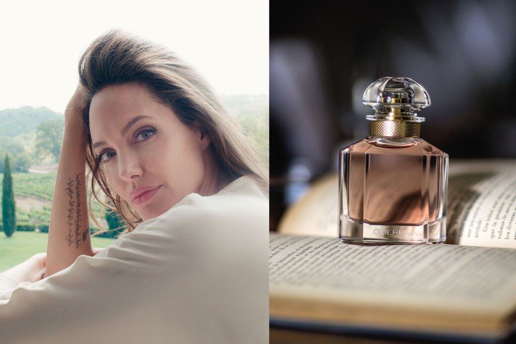 GUERLAIN,Angelina Jolie,香水,MON GUERLAIN,女性美 GUERLAIN,Angelina Jolie,香水,MON GUERLAIN,女性美