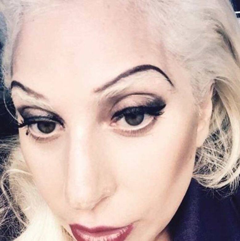 lady gaga, 眉毛, 化妝, makeup lady gaga, 眉毛, 化妝, makeup