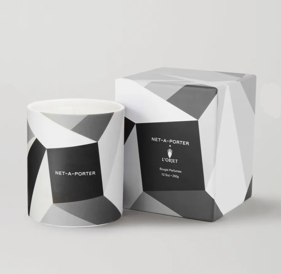 L'OBJETx NET-A-PORTER 20 週年香薰蠟燭(綠香根草 L'OBJETx NET-A-PORTER 20 週年香薰蠟燭(綠香根草