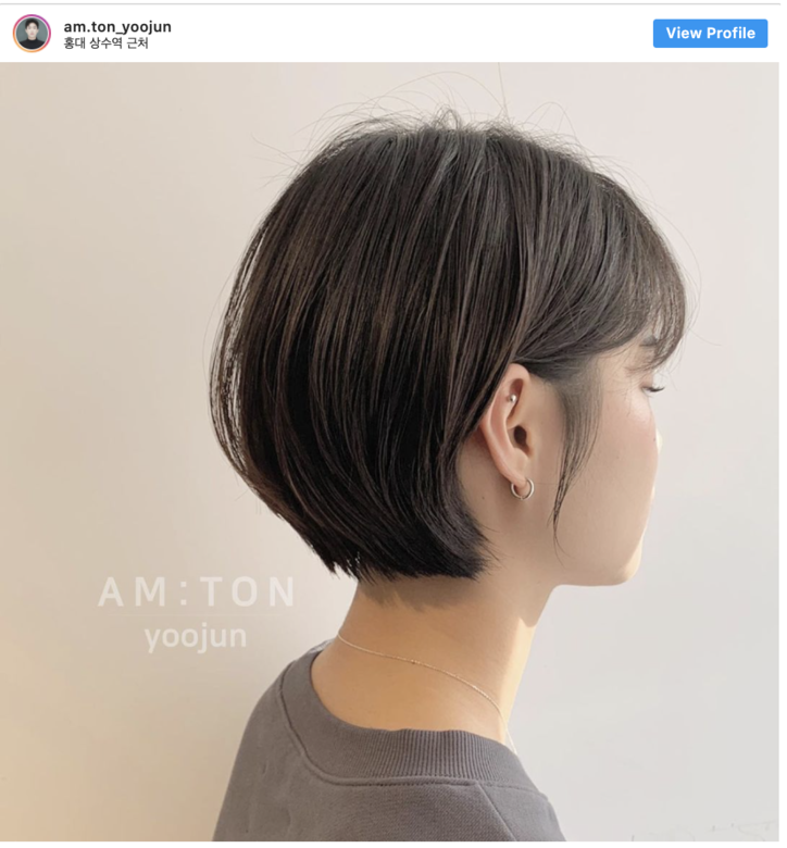 韓國超級受歡迎的蘋果頭髮型,髮型師以不同層次創造出圓潤如同蘋果 韓國超級受歡迎的蘋果頭髮型,髮型師以不同層次創造出圓潤如同蘋果