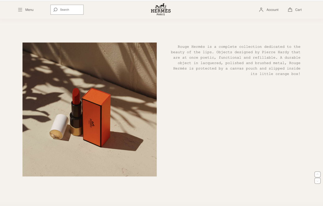 Hermès唇膏在官方網購Hermès 的 E-shop 剛剛再度上架,是時候動手買自己最愛 Hermès唇膏在官方網購Hermès 的 E-shop 剛剛再度上架,是時候動手買自己最愛