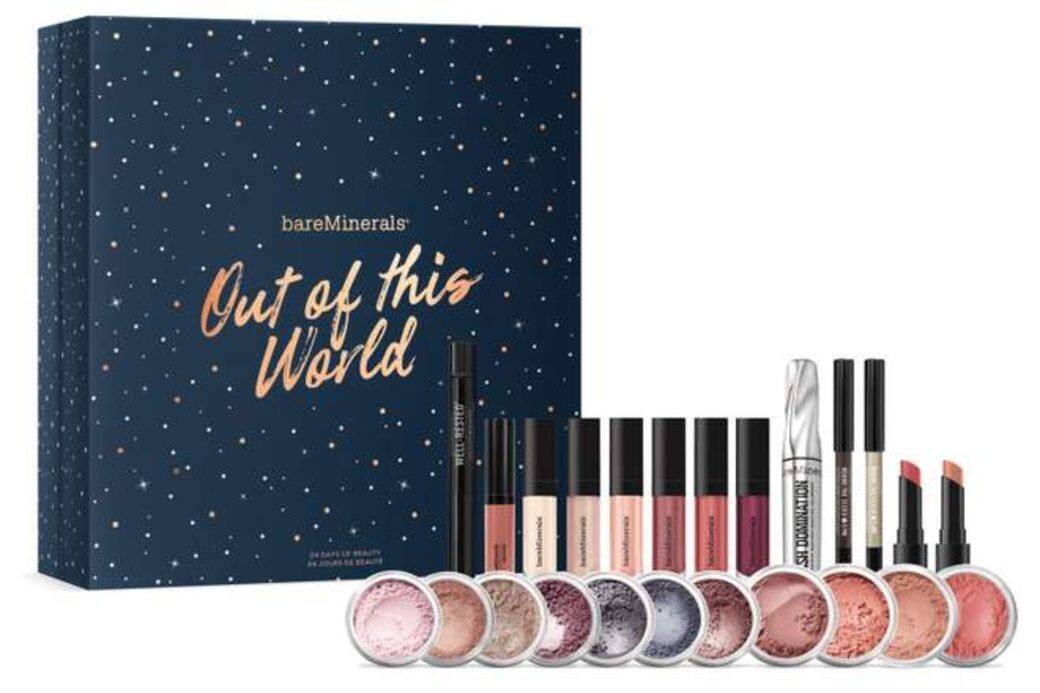 bareMinerals Out Of This World 聖誕倒數月曆 約$800 在這個Advent Calendar 倒數月曆裡,幾乎有齊各種化 bareMinerals Out Of This World 聖誕倒數月曆 約$800 在這個Advent Calendar 倒數月曆裡,幾乎有齊各種化