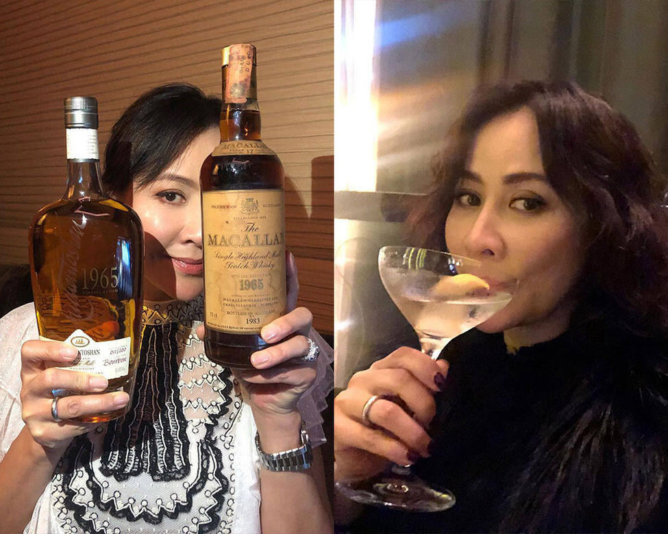 劉嘉玲也喜歡品酒 劉嘉玲也喜歡品酒
