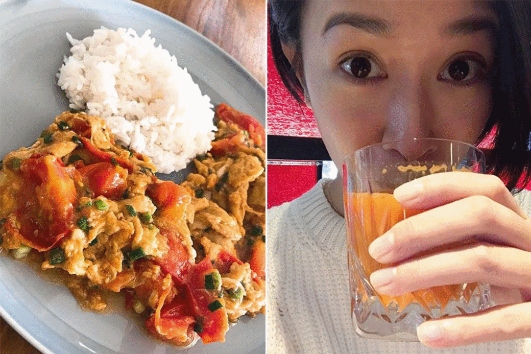 佘詩曼身形苗條,但原來她也是「吃貨」一名,經常在instagram 等平台上分享美食照 佘詩曼身形苗條,但原來她也是「吃貨」一名,經常在instagram 等平台上分享美食照