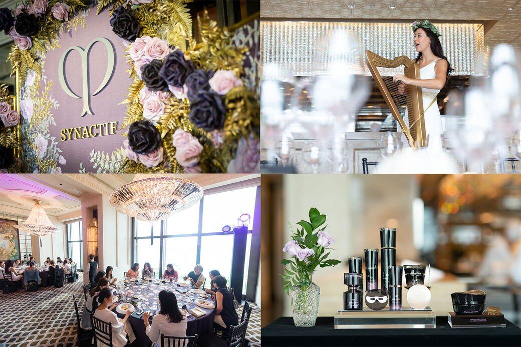 為了慶祝Synactif系列誕生十周年,Clé de Peau Beauté舉行「La Vie En Rose Synactif」慶祝午宴及晚宴。 為了慶祝Synactif系列誕生十周年,Clé de Peau Beauté舉行「La Vie En Rose Synactif」慶祝午宴及晚宴。