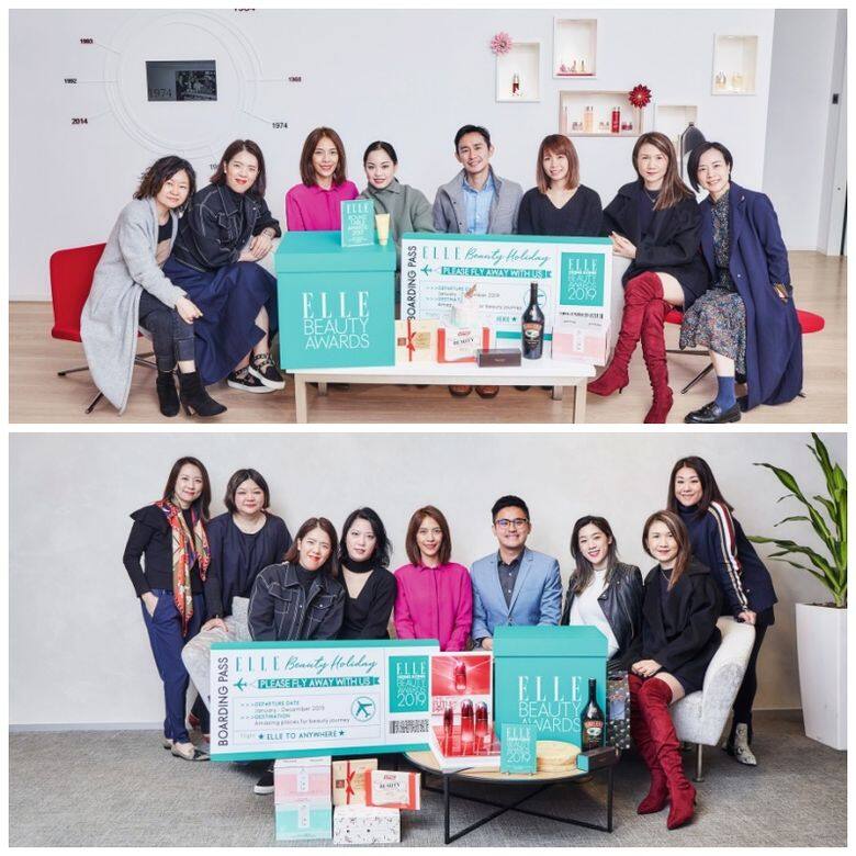 ELLE 團隊親自將獎座送到各大品牌。 ELLE 團隊親自將獎座送到各大品牌。